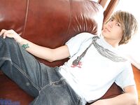 Beautiful gay teen boy Tristan Bo undressing and fapping in