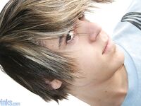 Beautiful gay teen boy Tristan Bo undressing and fapping in