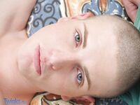 Hot twink shows off his big ass & jerks his fully-erect big