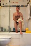 Adorable gay boy Arthur Candy wanks his uncut dick and