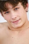 Blue-eyed gay boy Jakub stripping and playing with his